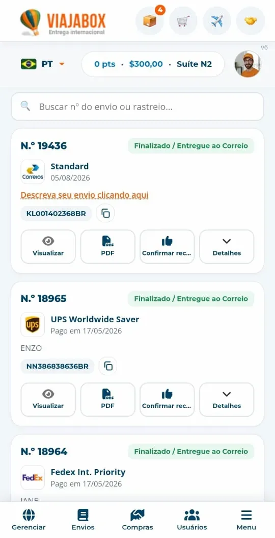 Leve a ViajaBox no bolso 📱